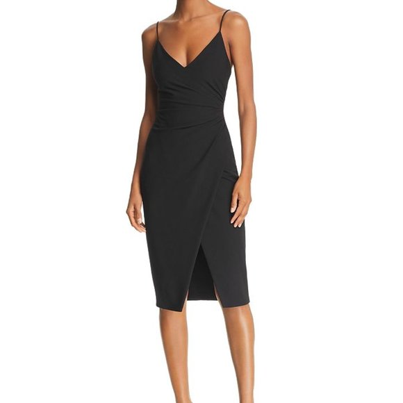 Black Halo Dresses & Skirts - Black Halo Bowery Sheath Black Dress 2